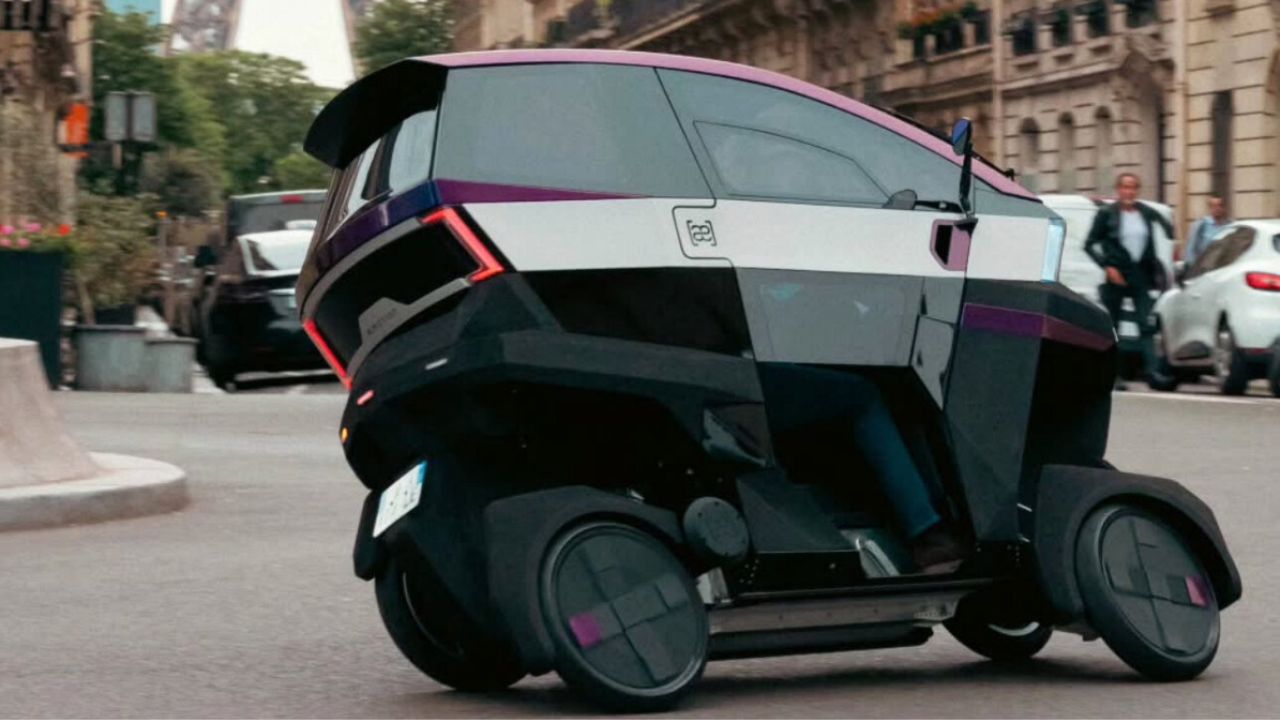 This Electric Tilting Vehicle Looks Like It's From the Future – Meet Aemotion!