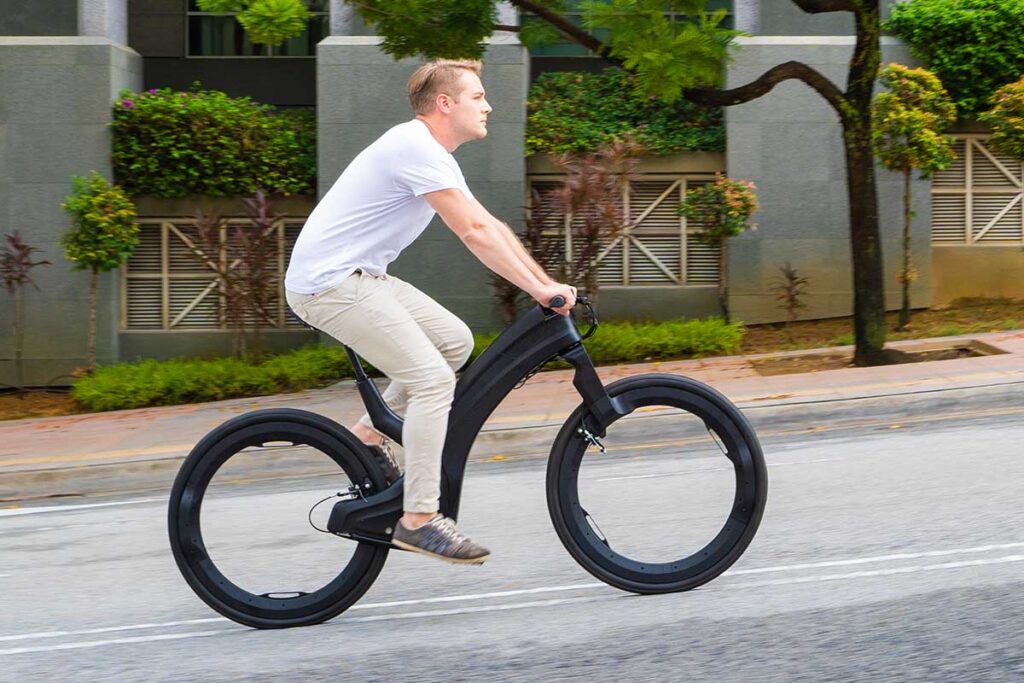 Kosmos Hubless Foldable Electric Bike