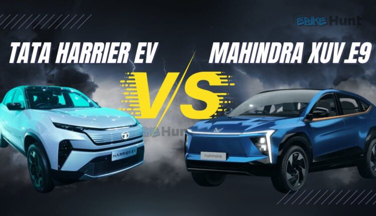 Tata Harrier EV vs Mahindra XUV 9e – Which Electric SUV Reigns Supreme?