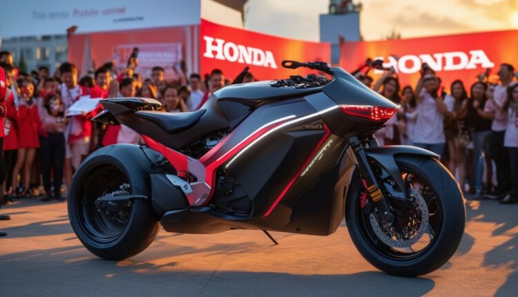 honda electric motorcycle E-VO