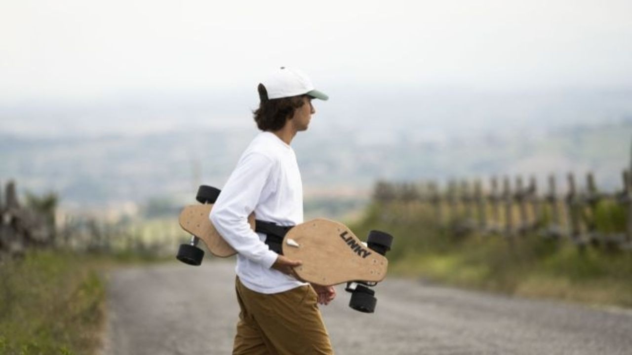 Linky 2.0 The First Foldable Electric Longboard - 3